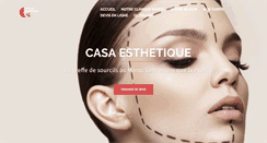 Desktop Screenshot of casa-esthetique.com